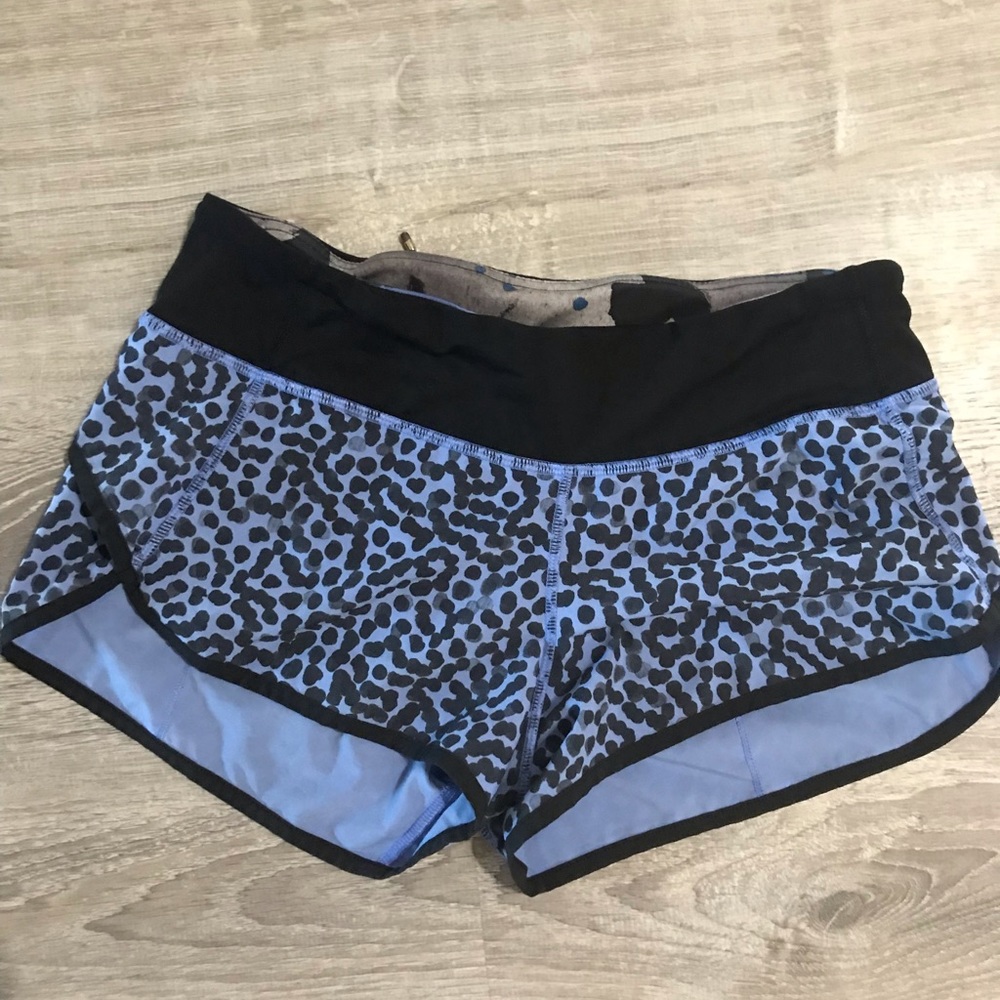 Lululemon speed shorts size 6